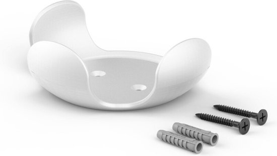 Hama Wandhouder - Smart speaker accessoire - Geschikt voor Google Home Mini en Nest - Wit