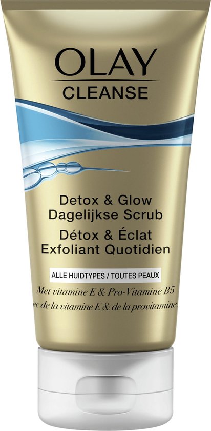 Zonder twijfel Ontkennen Zinloos Olay Cleanse Detox & Glow - Dagelijkse Scrub - Met Vitamine E En  Provitamine B5 - Mild... | bol.com