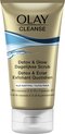 Olay Cleanse Detox & Glow - Dagelijkse Scrub - Met Vitamine E En Provitamine B5 - Mild Voor De Huid - Voor Dagelijks Gebruik - 150ml