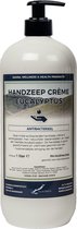 Vloeibare handzeep Crème Eucalyptus 1 liter - met gratis pomp