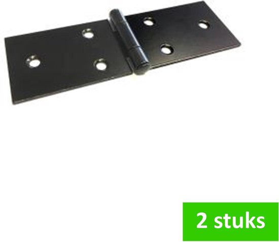 Dulimex Scharnier Ronde Hoeken Verzinkt Losse Pen 89x89mm