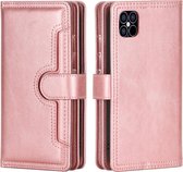 Portemonnee hoesje - Bookcase iPhone 12 / iPhone 12 Pro - Roze