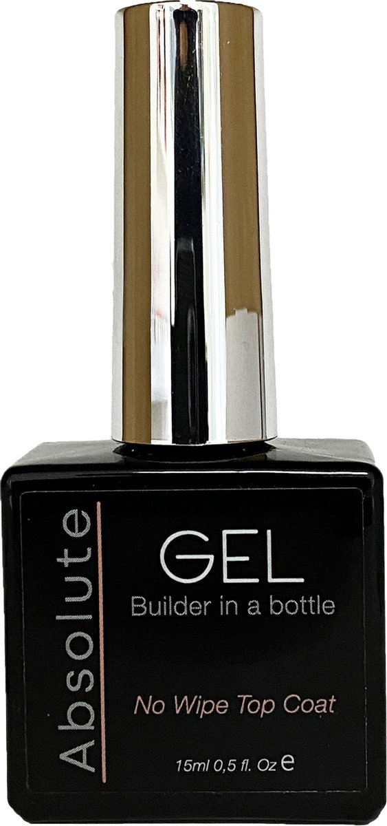 Gellex - Absolute Builder Gel in a bottle - No Wipe Top Coat 15ml - Gel Nagels