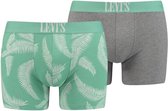 Levi's - Boxer 2-pack - Mint Leaf/Grey Melee