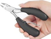 Zwarte Nagelschaar - Nageltang Groot -Nagelschaar voor harde nagels - Teennagel - Nageltang - Nagelschaartje - Nagelschaar - Kalknagels - Schaar - Hand Verzorging - Nagelknipper -