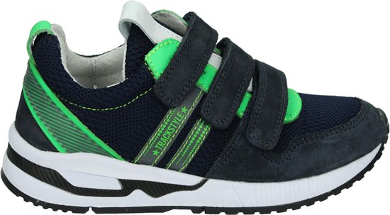 Trackstyle/Twins 321320 blauw Trackstyle sneaker klittenband