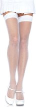 Stockings Jarratelkousen Jarratelgordel Panty Dames Sexy Ondergoed - Wit - Leg Avenue®