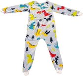 Onesie / Pyjamapak Draak - Multicolor - Polyester - Maat 105