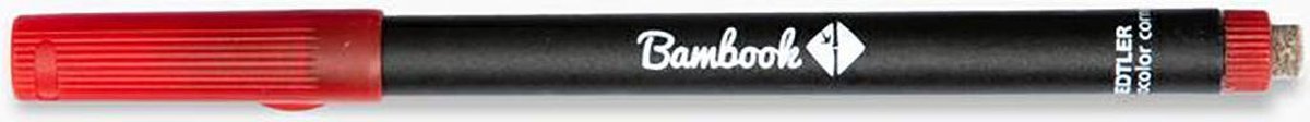 Bambook Stift - Rood - Schrijfdikte 0,6mm (S) - De uitwisbare pen voor jouw Bambook notitieboek
