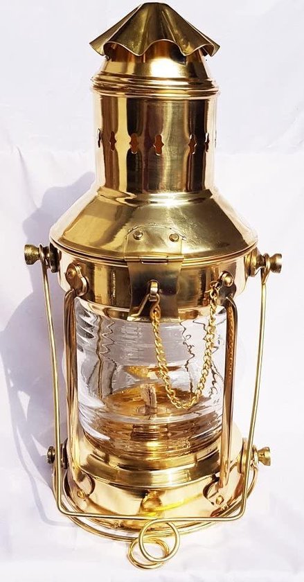 scheepslantaarn koper | scheepslamp | | stormlamp antiek |... | bol.com