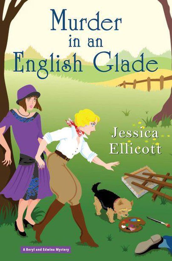 A Beryl and Edwina Mystery 5 - Murder in an English Glade - cover