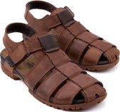 Mephisto Basile - heren sandaal - bruin - maat 43.5 (EU) 9.5 (UK)