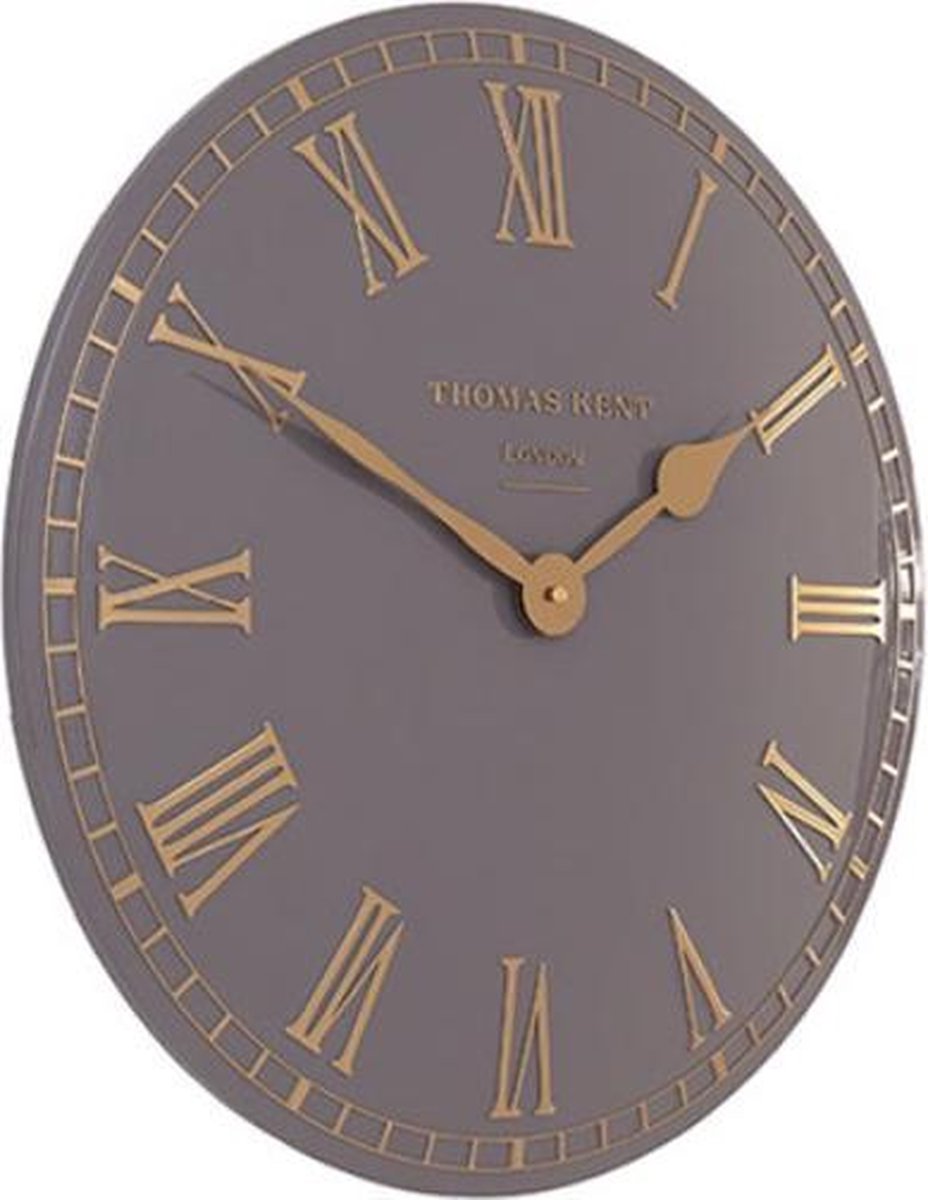 Jones Clocks® Serenity wandklok | Klassieke ronde klok | 30cm | Franse marine | Mooie arabische cijfers | Decoratief ontwerp ideaal voor keuken, woonkamer of slaapkamer
