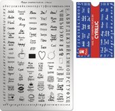 Moyra Stamping Plate 84 - Cyrillic