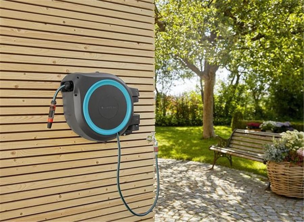 GARDENA RollUp M/L Slanghouder - Wandslangenbox - 25 meter - Ø 13 mm – foto 5