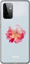 6F hoesje - geschikt voor Samsung Galaxy A72 -  Transparant TPU Case - Rouge Floweret #ffffff