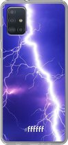 6F hoesje - geschikt voor Samsung Galaxy A52 - Transparant TPU Case - Thunderbolt #ffffff