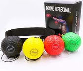 Boxing Reflex Ball Set - Verstelbare Hoofdband voor Boks training