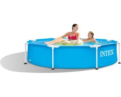 Intex Metal Frame Pool - Opzetzwembad - Ø 244 cm x 51 cm
