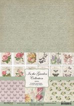 RBP003 In the Garden Collection A4 10 papers 2 of each design. 200 gsm doublesided