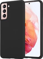 Shieldcase Samsung Galaxy S21 silicone case - zwart