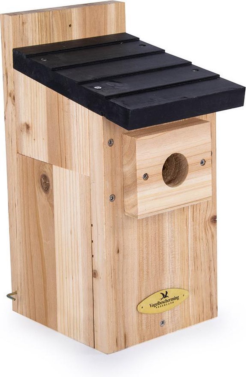 Vogelbescherming Herning - Nestkasten - 30x14x20 cm - ∅28 mm