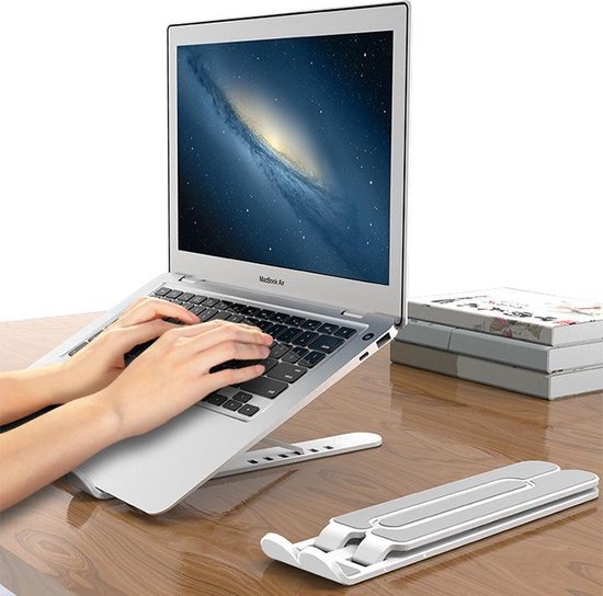Laptop Standaard | Inklapbare Laptop Standaard | Thuiswerk Notebook  Standaard | Tablet... | bol.com