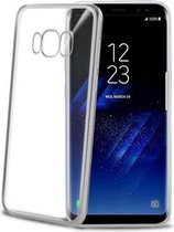 Celly Laser doorzichtig Samsung Galaxy S8 - doorzichtig / zilver
