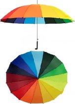 Regenboog paraplu – doorsnede 1 meter