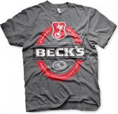 BEER - Beck's Label - T-Shirt - (XL)