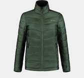 Cortazu Mountain Mid-layer Jas Zip-in Donker Groen | Dames warm gevoerde outdoor jas