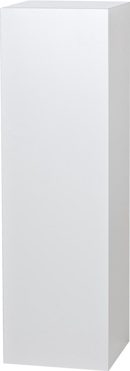 Solits sokkel zuil wit mat, 20 x 20 x 90 cm (lxbxh)