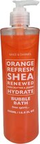 Bubbelbad gel 'ORANGE REFRESH SHEA' - Oranje - 500 ml