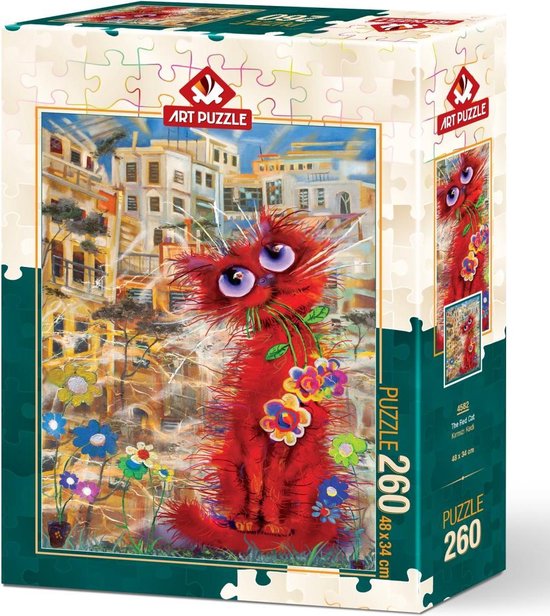 Le puzzle Red Cat 260 XXL avec de grandes pièces pour seniors | bol.com