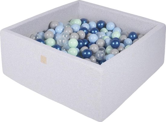 MeowBaby® balle Set Pit avec 300 boules - jeu Blue Laggon