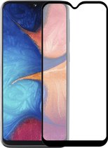 Samsung Galaxy A20S - Premium Tempered Glass - Screen Protector Full Glue - Schermprotector - 5,7 Inch Scherm