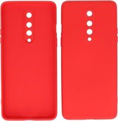 Wicked Narwal | 2.0mm Dikke Fashion Color TPU Hoesje voor OnePlus 8 Rood