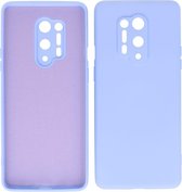 Wicked Narwal | 2.0mm Dikke Fashion Color TPU Hoesje voor OnePlus 8 Pro Paars