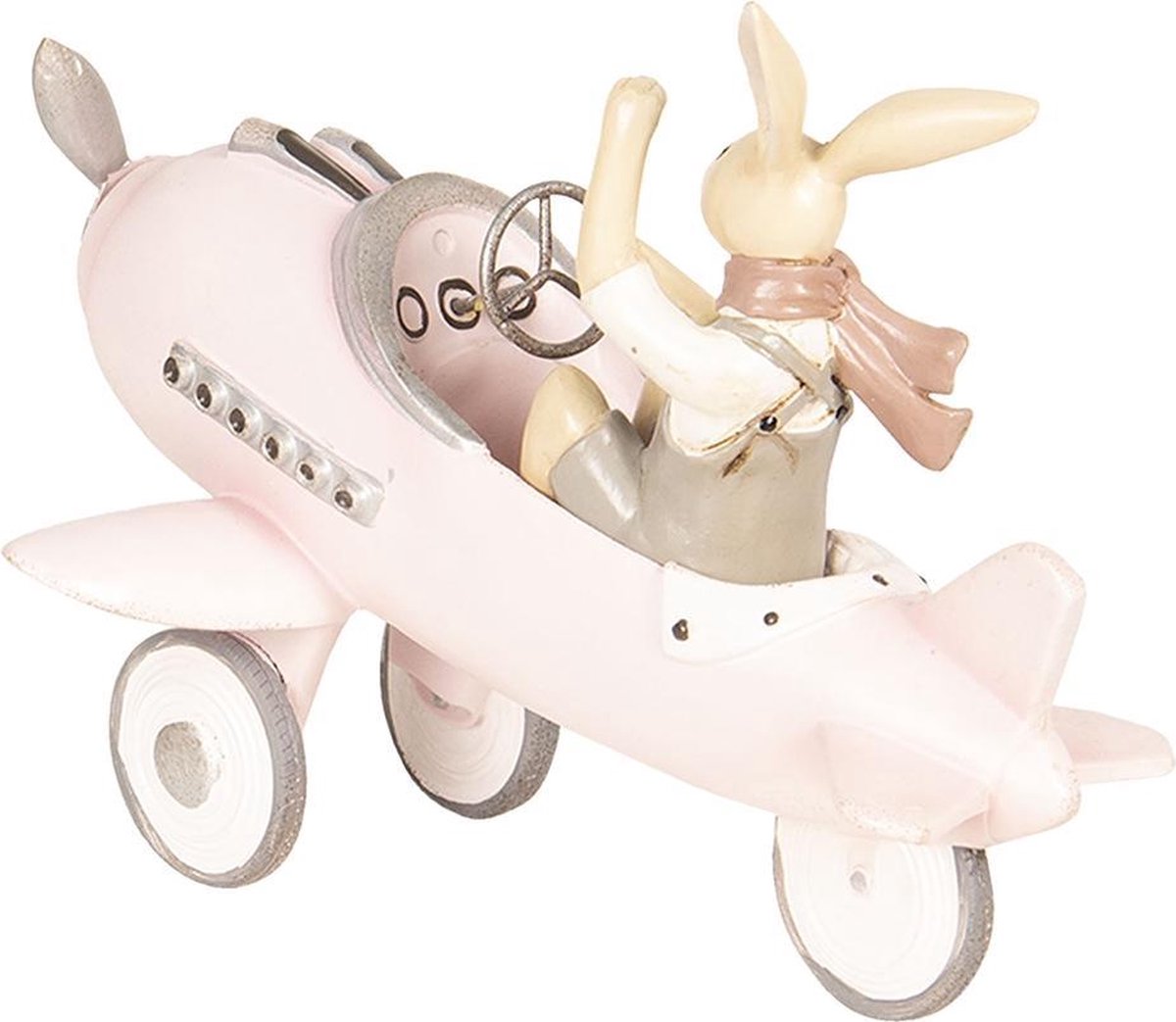 Kare 66022 Rockstar Pig Spaarpot, Zwart/ Silver Kare 66022 Rockstar Pig Spaarpot, Zwart/ Silver