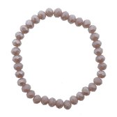 Melady Kralen Armband 37beads*6mm Roze Kunststof Kralen Rond Armband Dames Armbandjes