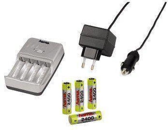 Hama Delta Snellader voor AA / AAA batterijen - inclusief batterijen |  bol.com