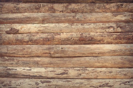 federatie genoeg Punt Houtlook Behang | Het patroon van ongelijke houten planken | 376 x 250 cm |  Extra... | bol.com