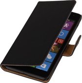 BestCases.nl Zwart Effen booktype cover hoesje voor Microsoft Lumia 535 met BestCases verpakking
