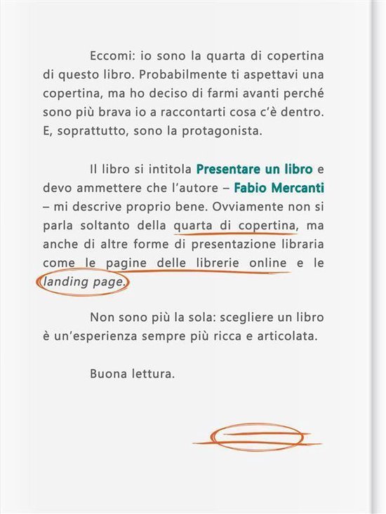 Presentare un libro - cover