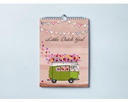Verjaardagskalender - Zeeuws meisje - A4 - kalender