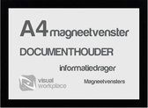 Magneetvensters A4 - Zwart