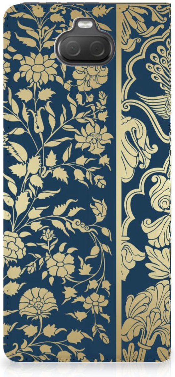 Sony Xperia 10 Smart Cover Beige Flowers