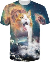 Waterval kat tshirt XL