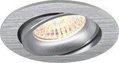 LED Spot Set - Pragmi Delton Pro - GU10 Fitting - Inbouw Rond - Mat Zilver - Kantelbaar - Ø82mm - Philips - CorePro 830 36D - 4W - Warm Wit 3000K - Dimbaar - BES LED