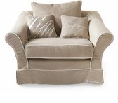 Rivièra Maison - Kensington Loveseat lin Flaxiv - Beige